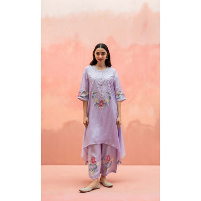 AM by Anita Mittal Purple Firefly Co-Ord