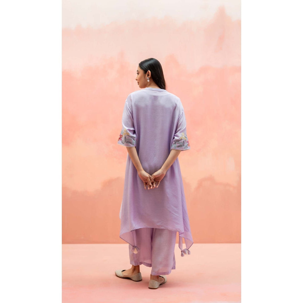 AM by Anita Mittal Purple Firefly Co-Ord