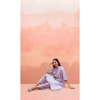 AM by Anita Mittal Purple Firefly Co-Ord