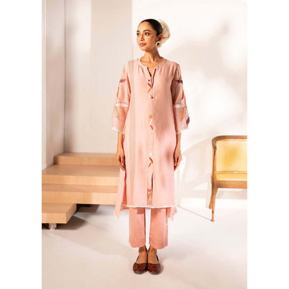 AM by Anita Mittal Pink Ziva Kurta with Pant