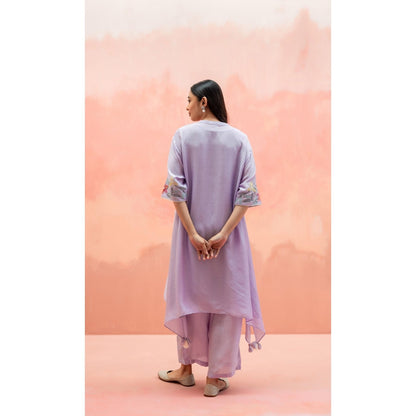 AM by Anita Mittal Firefly Lavender Co-Ord Set