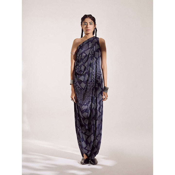 Amka India Shillong One Shoulder Jumpsuit