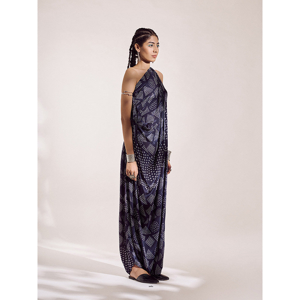 Amka India Shillong One Shoulder Jumpsuit