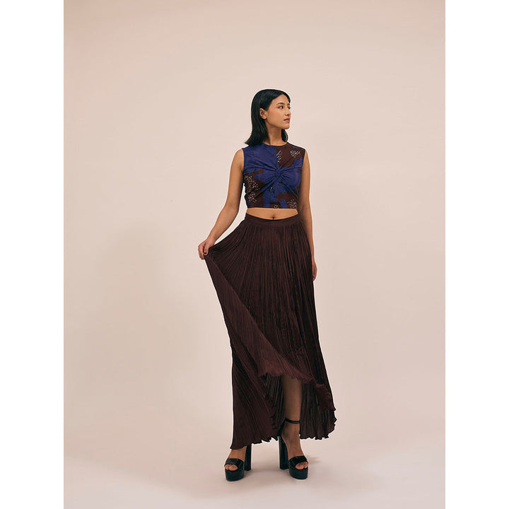 Amka India Zen Crop Top & Skirt (Set of 2)