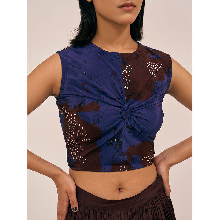 Amka India Zen Crop Top & Skirt (Set of 2)