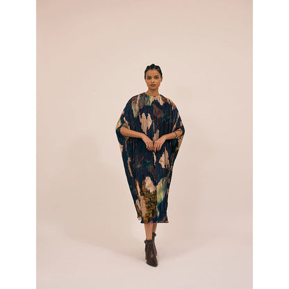 Amka India Bloom Midi Dress