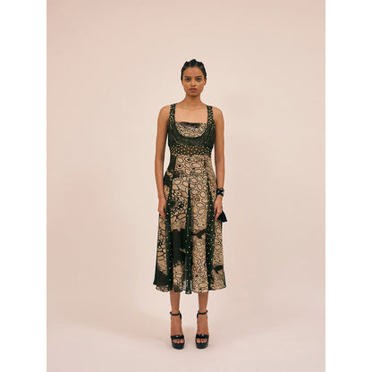 Amka India BoneSet Multi-Color Dress