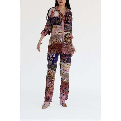 Amka India Womens Jordan Printed Pant