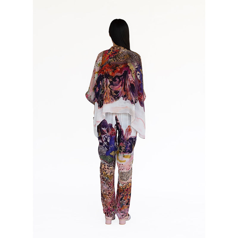 Amka India Womens Rosemary Printed Pant