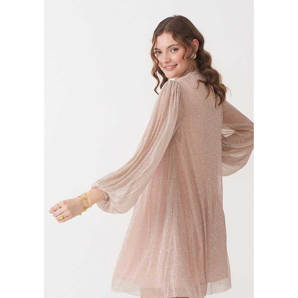 AMOSHI Blair Dress - Beige Shimmer