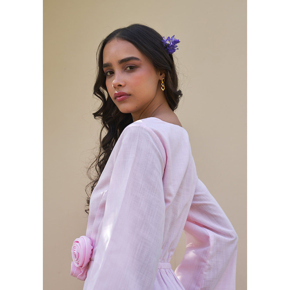 AMOSHI Rosalie Mini Dress -Pink