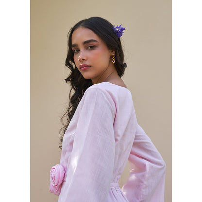 AMOSHI Rosalie Mini Dress -Pink