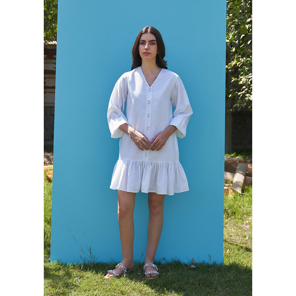 AMOSHI Dory Mini Dress -White