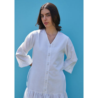AMOSHI Dory Mini Dress -White