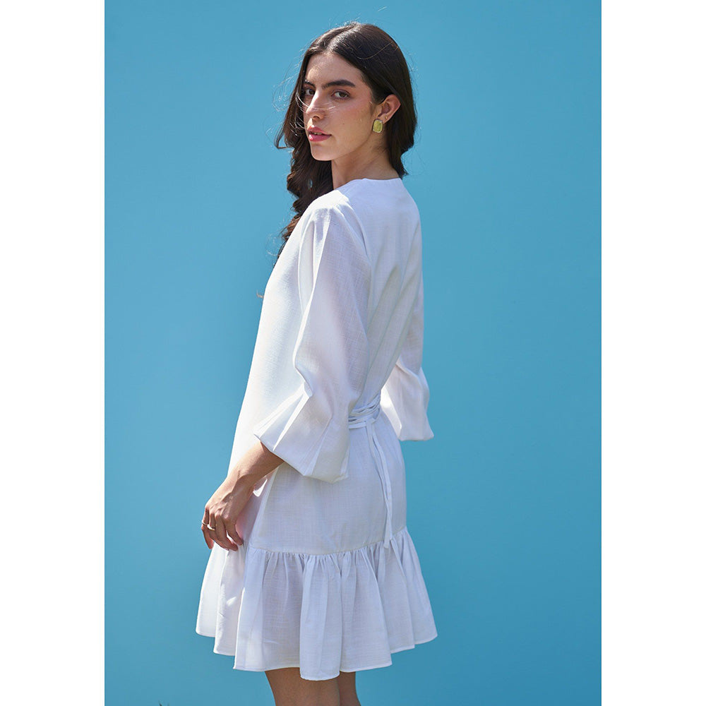 AMOSHI Dory Mini Dress -White