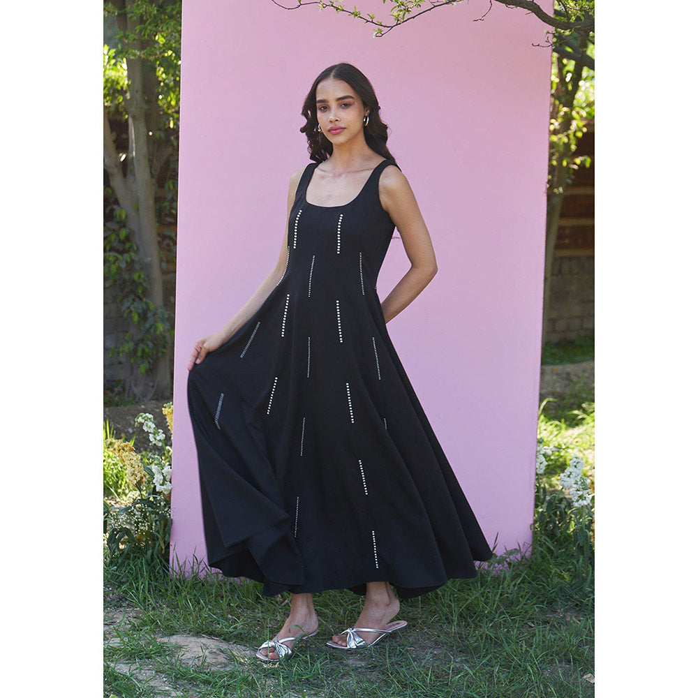 AMOSHI Caroline Maxi Dress -Black