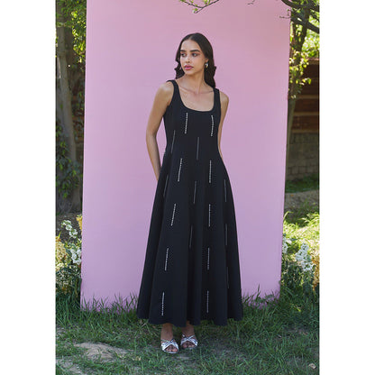 AMOSHI Caroline Maxi Dress -Black