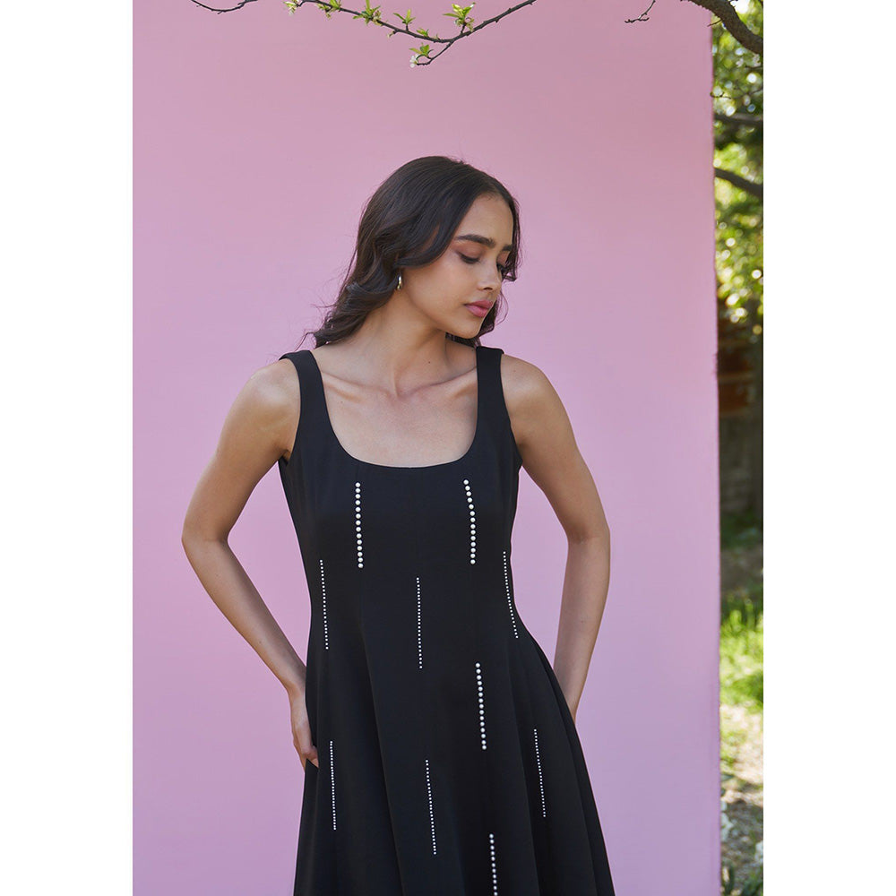AMOSHI Caroline Maxi Dress -Black