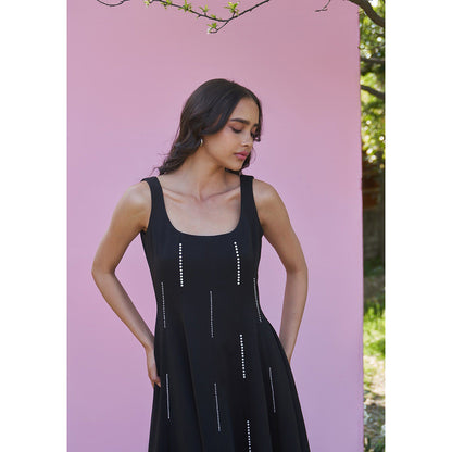 AMOSHI Caroline Maxi Dress -Black