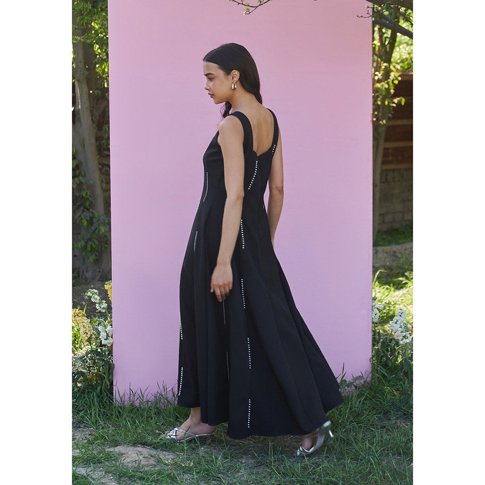 AMOSHI Caroline Maxi Dress -Black