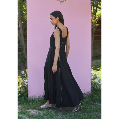AMOSHI Caroline Maxi Dress -Black