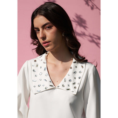 AMOSHI Celeste Dress -White