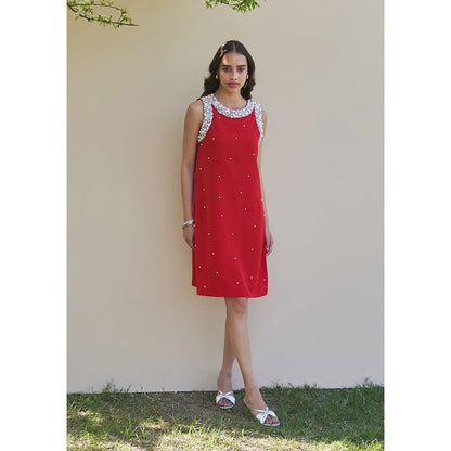 AMOSHI Gracie Dress -Red
