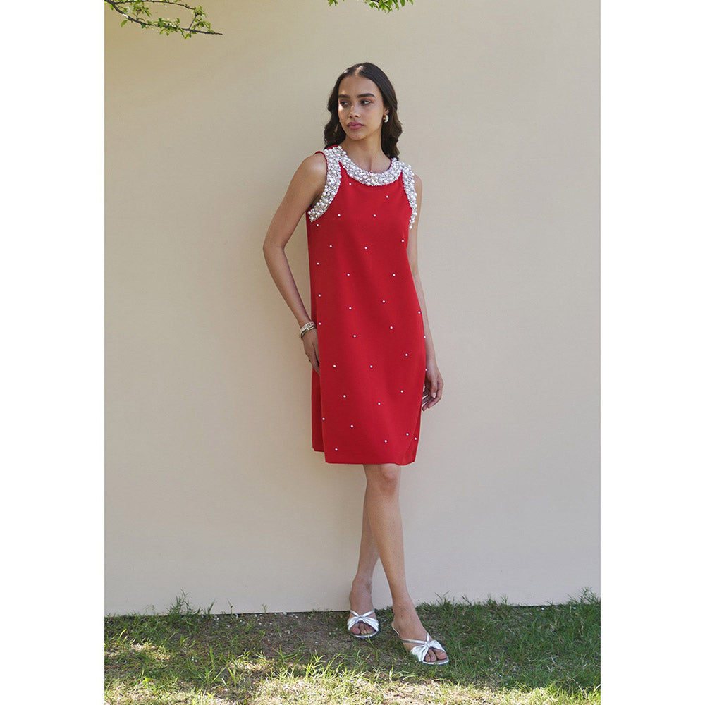 AMOSHI Gracie Dress -Red