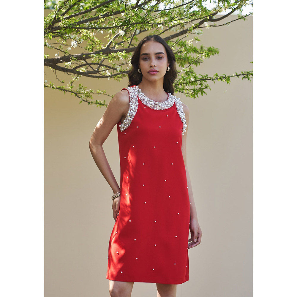 AMOSHI Gracie Dress -Red