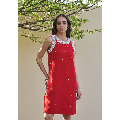 AMOSHI Gracie Dress -Red