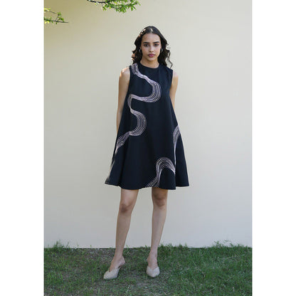 AMOSHI Waverly Dress -Black