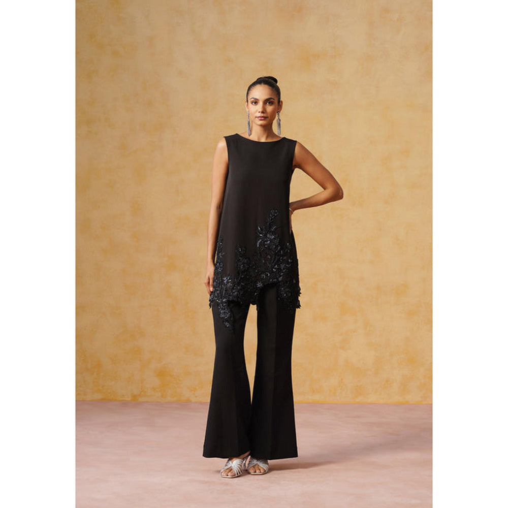 AMOSHI Meher Co-Ord Set Black