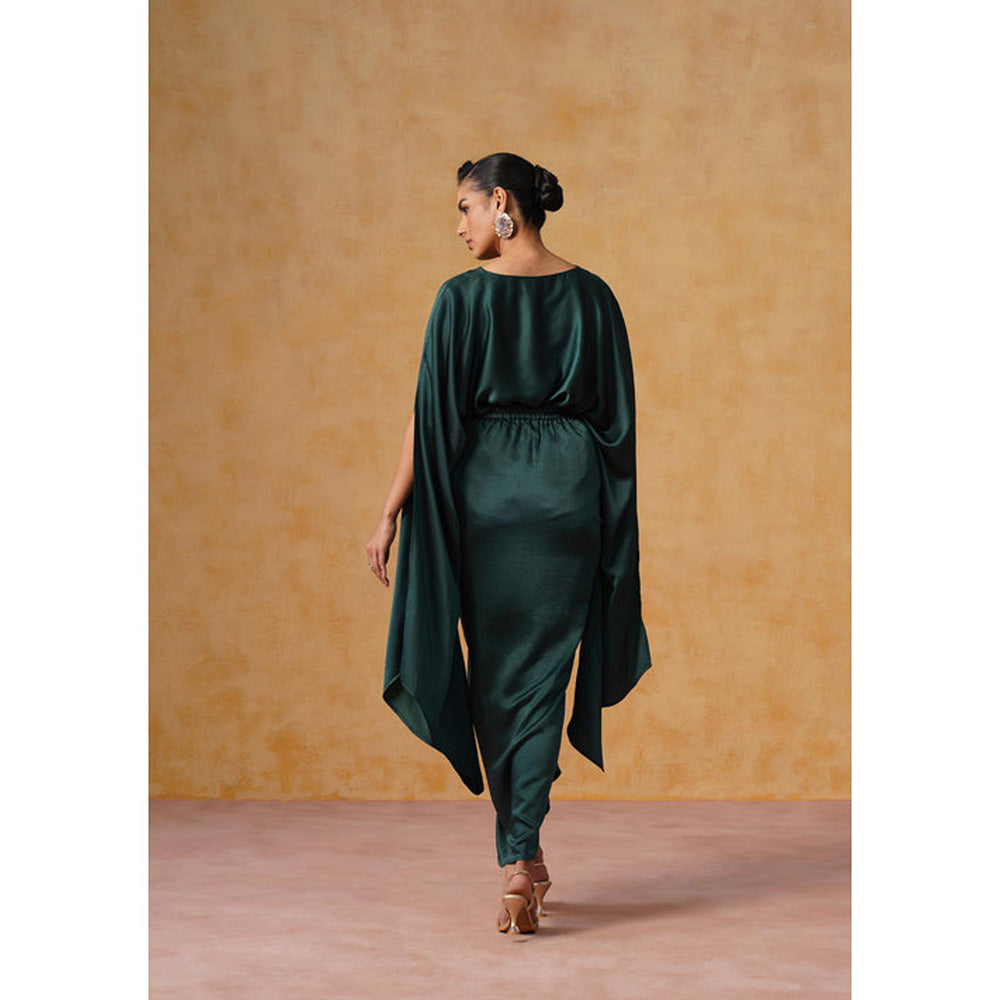 AMOSHI Dira Co-Ord Set Bottle Green