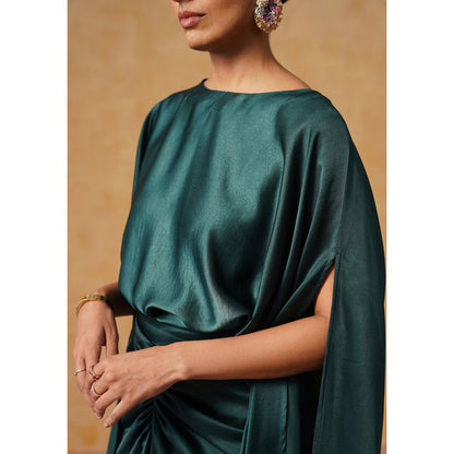 AMOSHI Dira Co-Ord Set Bottle Green