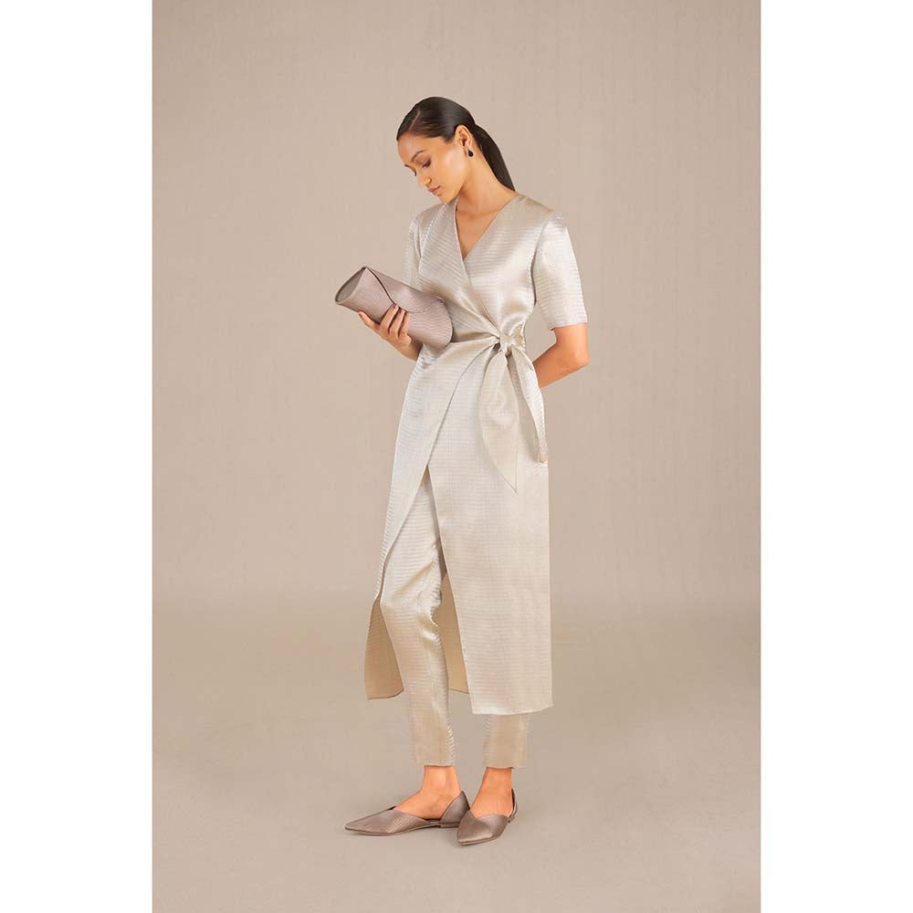 AMPM Ida Clutch Silver