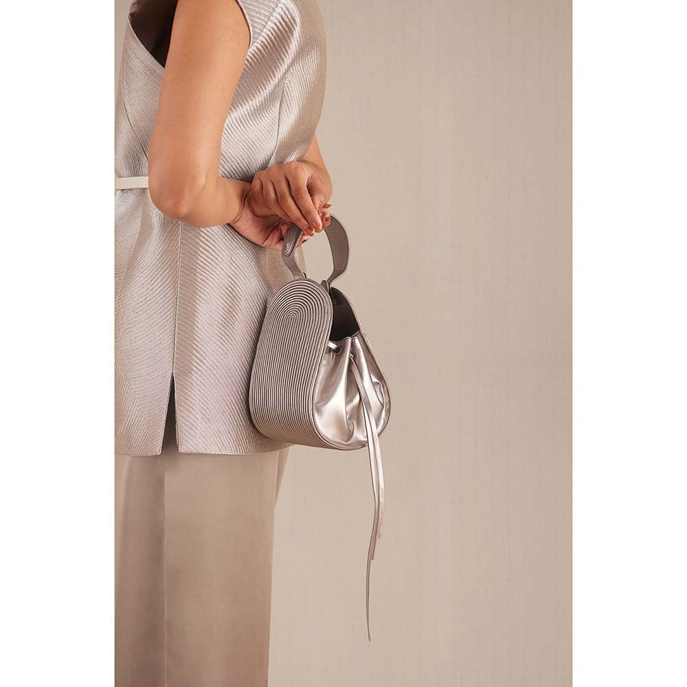 AMPM N sara Bucket Bag Silver