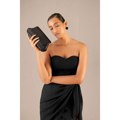 AMPM Azra Clutch Black