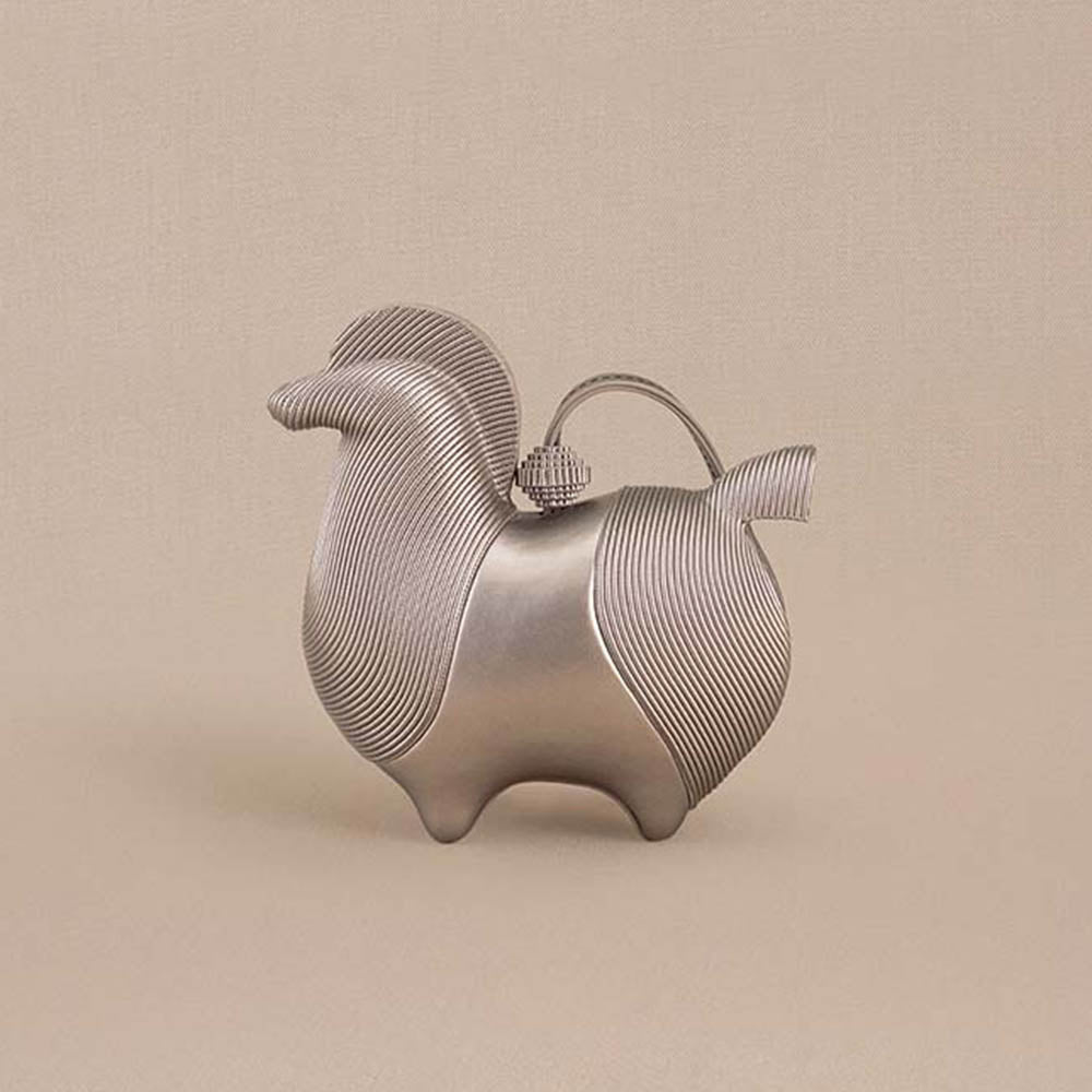 AMPM Raahi Top Handle Bag Silver