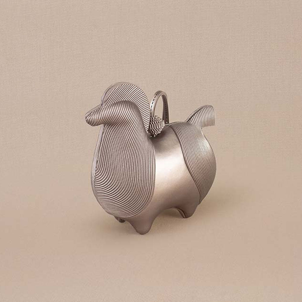 AMPM Raahi Top Handle Bag Silver