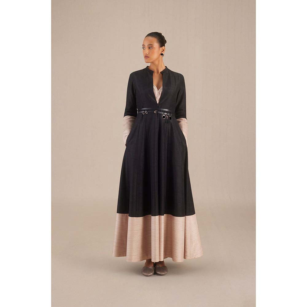 AMPM Zahra Black Jacket and Pant (Set of 4)