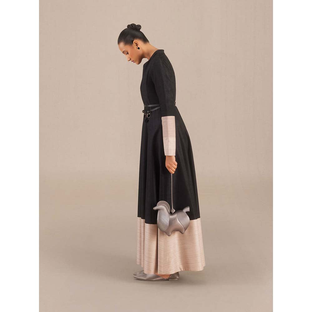 AMPM Zahra Black Jacket and Pant (Set of 4)