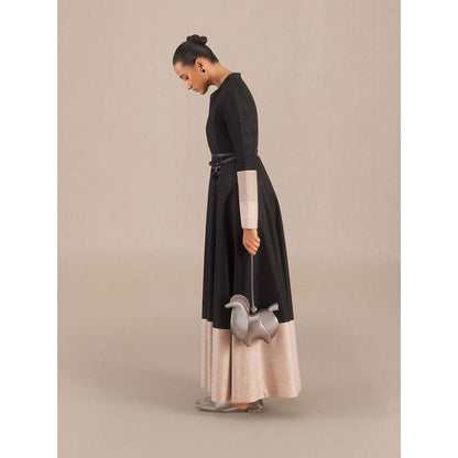 AMPM Zahra Black Jacket and Pant (Set of 4)