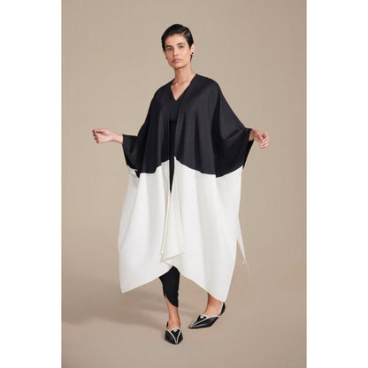 AMPM Jenna Cape with Inner & Dhoti Co-Ord (Set of 3)