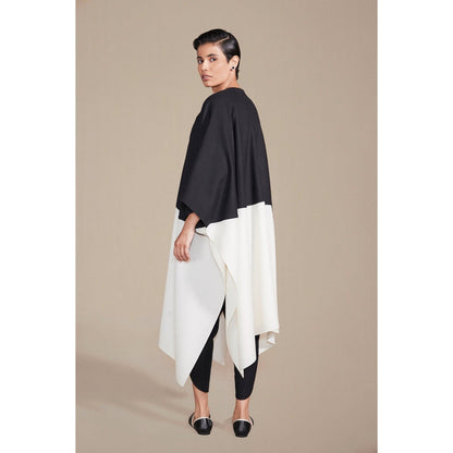 AMPM Jenna Cape with Inner & Dhoti Co-Ord (Set of 3)