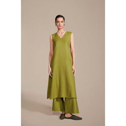 AMPM Mirana Jacket Co-Ord - Olive (Set of 3)