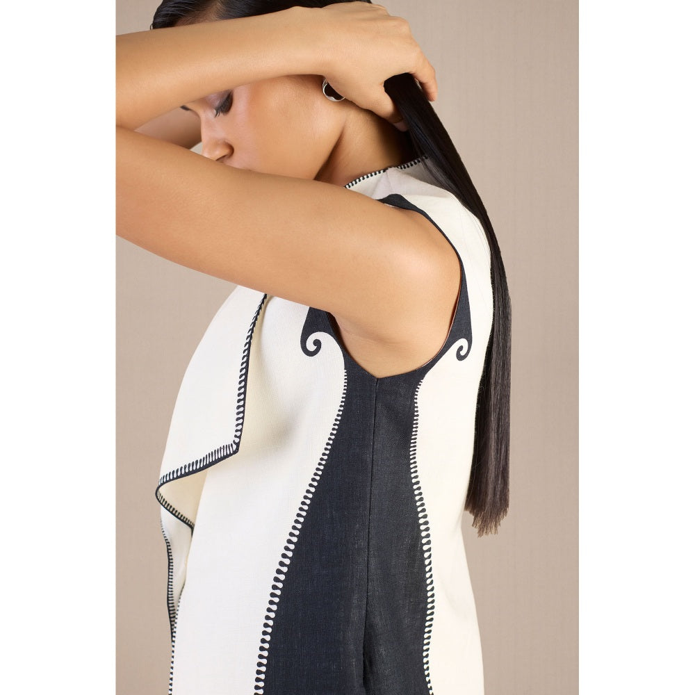 AMPM Celina Throw with Inner, Belt & Pant (Set of 4)
