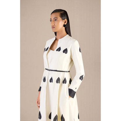 AMPM Gulnar Jacket with Pant, Inner & Belt (Set of 4)