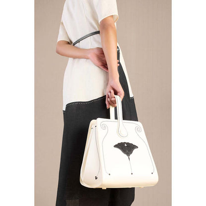 AMPM Ivory Duha Bucket Bag with Pouch (Set of 2)