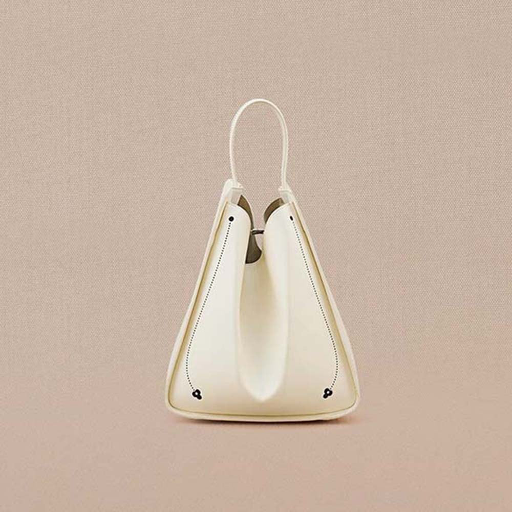 AMPM Ivory Duha Bucket Bag with Pouch (Set of 2)