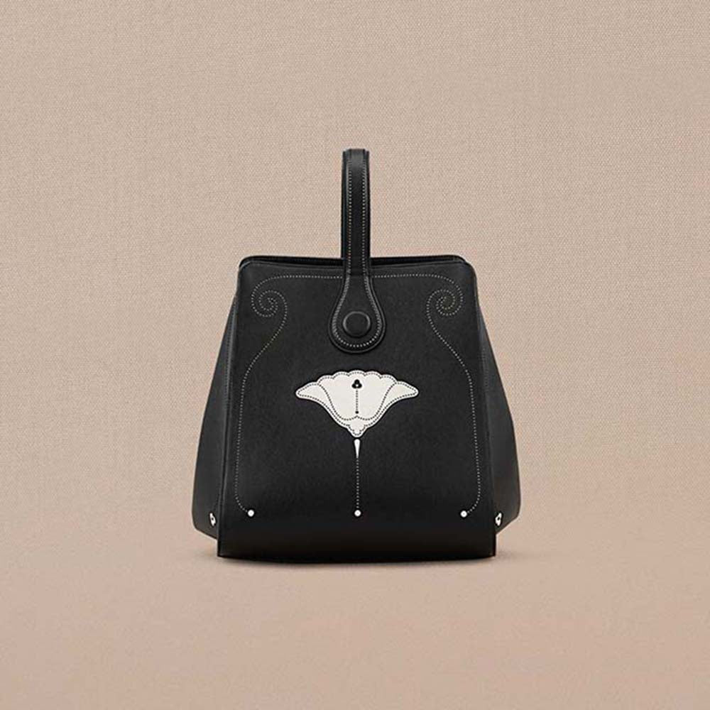 AMPM Black Duha Bucket Bag with Pouch (Set of 2)